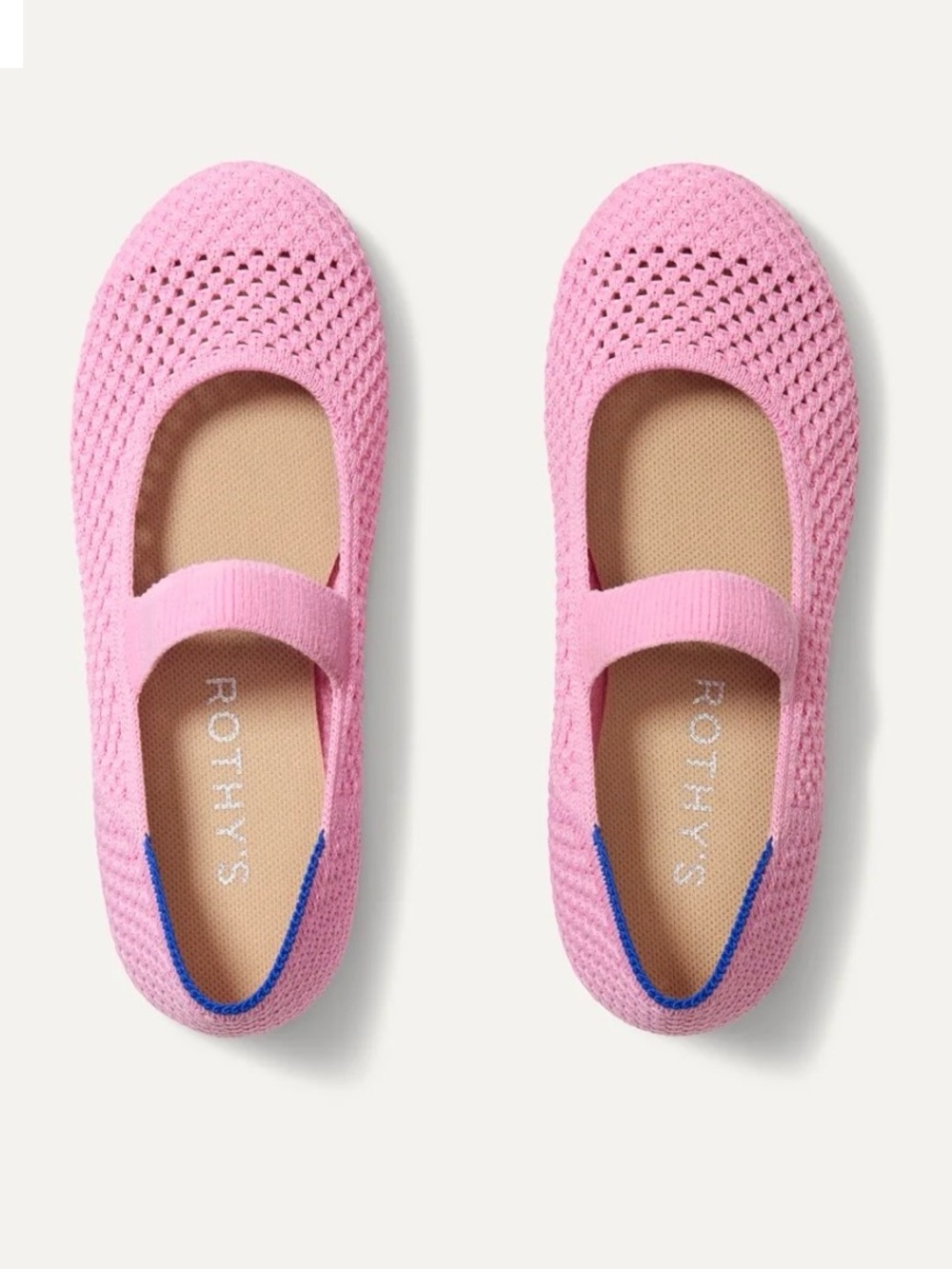 Rothy's Kids Mary Jane in Light Pink